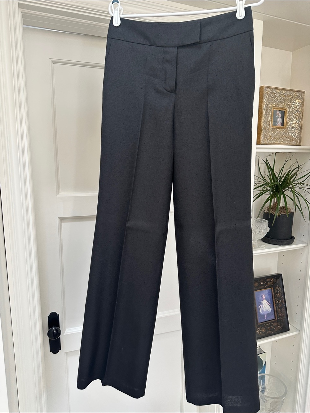 Chloe Black Wide-Leg Trousers